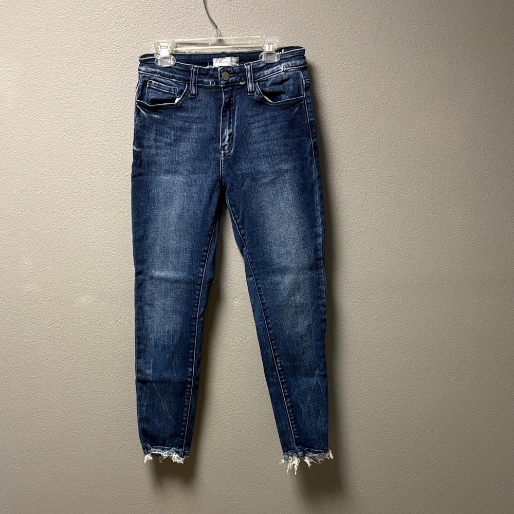 Buckle Kancan Kurvy Mid-Rise Ankle Skinny Jeans